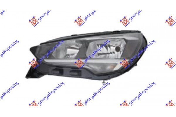 Φανος Εμπρος ΗΛΕΚΤ. (H7/H15) (E) (DEPO) Αριστερα Opel Corsa F 19-23 - 610105132