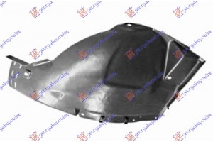 Θολος Εμπρος Πλαστικος (ΠΙΣΩ ΚΟΜΜΑΤΙ) Αριστερα Opel Ampera 11- - 612000832