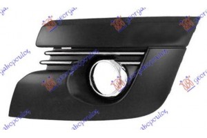 Διχτυ Προφυλακτηρα Εμπρος Με Χρωμο (ΜΕ Τρυπα ΠΡΟΒΟΛΕΑ) Αριστερα Peugeot 3008 09-13 - 625004802