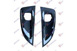 Πλαισιο Προβολεα Εμπρος Μαυρο Με Χρωμιο (ΣΕΤ) (LED) Peugeot 3008 16-20 - 625203900