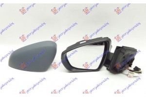 Καθρεφτης ΗΛΕΚ. ΘΕΡΜ. ΗΛΕΚ. ΑΝΑΚ. ΒΑΦΟΜ. (ΜΕ Φλας &ΦΩΣ ΑΣΦ.) (Α ΠΟΙΟΤΗΤΑ) (CONVEX GLASS) Αριστερα Peugeot 3008 16-20 - 625207502