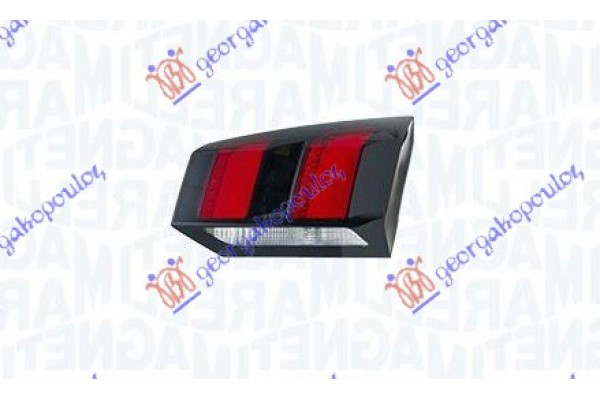 Φανος Πισω Εσω (LED) (MARELLI) Δεξια Peugeot 5008 16-20 - 627205826