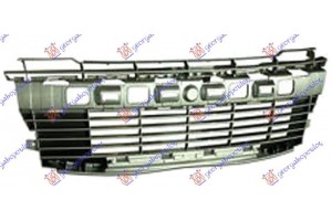 Διχτυ Προφυλακτηρα Εμπρος Ασημι Peugeot 206+ (PLUS) 09-13 - 628004805