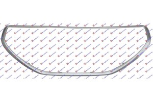 Πλαισιο Διχτυου Προφυλακτηρα Εμπρος Χρωμιο Peugeot 208 12-15 - 629004810