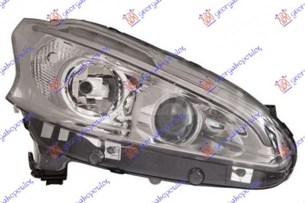 Φανος Εμπρος ΗΛΕΚΤ. (H7/H7) Με Φως Ημερας Led (E) (TYC) Δεξια Peugeot 208 12-15 - 629005153