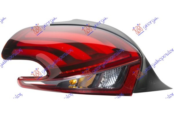 Φανος Πισω Led (HELLA) Αριστερα Peugeot 208 15-19 - 629105822