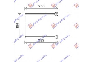 Ψυγειο Καλοριφερ (B) ΒΕΝΖΙΝΗ-ΠΕΤΡΕΛΑΙΟ +/- A/C (173x223x26) Peugeot 508 15-18 - 630106500