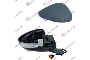 Καθρεφτης ΗΛ. ΘΕΡ. ΒΑΦ. Μ/ΦΛAΣ & Αις 10H/8P (Α ΠΟΙΟΤΗΤΑ) (CONVEX GLASS) Δεξια Peugeot 508 11-15 - 630007501