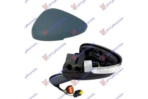 Καθρεφτης ΗΛ.ΘΕΡ. ΗΛ.ΑΝ.& ΜΝ. ΒΑΦ. Μ/ΦΛ. & Φως ΑΣΦ. 10H/8P+6H/6P (Α ΠΟΙΟΤΗΤΑ) (CONVEX GLASS) Αριστερα Peugeot 508 11-15 - 630007582