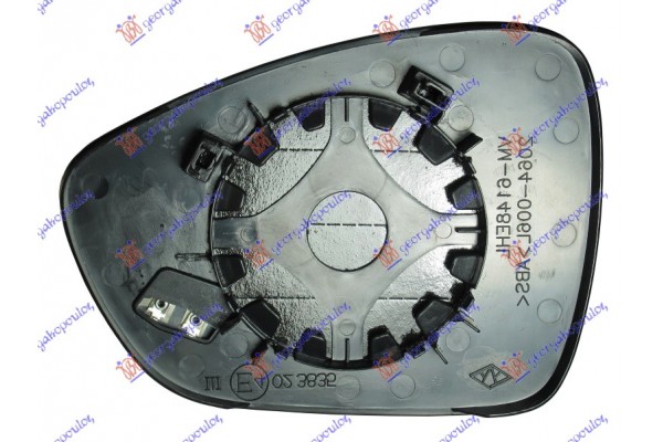 Κρυσταλλο Καθρεφτη ΘΕΡΜΑΙΝ. (CONVEX GLASS) Δεξια Peugeot 508 15-18 - 630107601