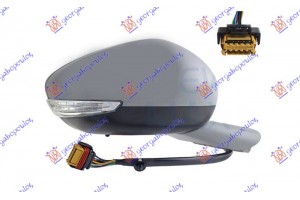 Καθρεφτης ΗΛ. ΘΕΡΜ. ΗΛ. ΑΝ. ΒΑΦ. (Μ/ΦΛΑΣ Led & ΑΙΣΘ.)10Η/10P (Α ΠΟΙΟΤΗΤΑ) (CONVEX GLASS) Δεξια Peugeot 508 15-18 - 630107571