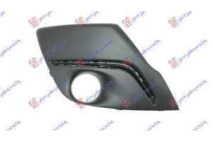 Διχτυ Προφυλακτηρα Εμπρος Ακραιο (ΜΕ Τρυπα Προβολεα & Φως Ημερας LED) Αριστερα Peugeot 107 12-14 - 631004804