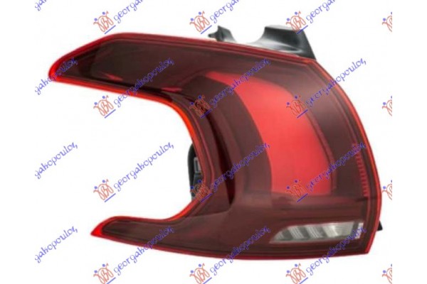 Φανος Πισω Εξω Led (HELLA) Αριστερα Peugeot 2008 16-19 - 633105822