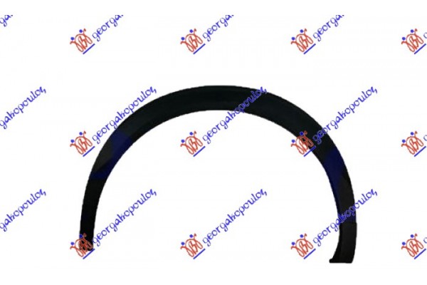 Πλαστικη Κουρμπα Φτερου Πισω Δεξια Peugeot 2008 19- - 633206551