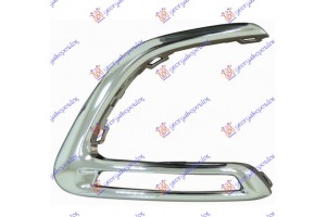 Διακοσμητικο Διχτυου Προφυλακτηρα Εμπρος (ΧΡΩΜΙΟ) Αριστερα Peugeot 108 14- - 635004822