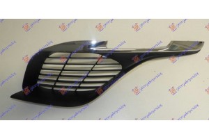 Διχτυ Προφυλακτηρα Εμπρος Ακραιο (ΜΕ ΧΡΩΜΙΟ) Αριστερα Peugeot 308 13-17 - 636004812