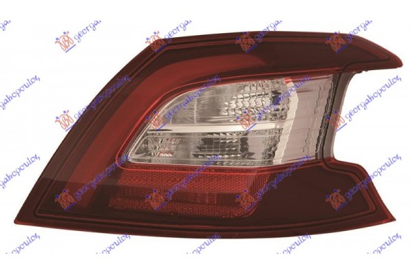 Φανος Πισω Εξω Led (Ε) Δεξια Peugeot 308 13-17 - 636005811