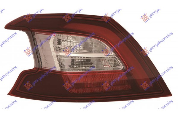 Φανος Πισω Εξω Led (Ε) Αριστερα Peugeot 308 13-17 - 636005812