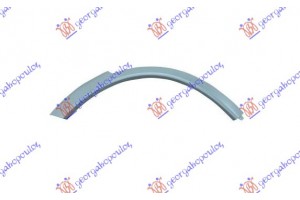 Πλαστικη Κουρμπα Φτερου Πισω Διαιρουμενη Δεξια Porsche Cayenne 10-15 - 650006581