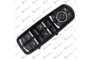 Διακοπτης ΠΑΡΑΘ/ΚΑΘΡ. ΕΜΠ. (Τετραπλός)(16pin) Αριστερα Porsche Cayenne 10-15 - 650007174