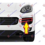 Διακοσμητικο Διχτυου Προφυλακτηρα Εμπρος Ακραιο Ανω Αριστερα Porsche Cayenne 15-18 - 650104822