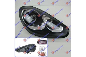 Φανος Εμπρος BI-XENON Με Φως Ημερας Led (HELLA) Δεξια Porsche Cayenne 15-18 - 650105141