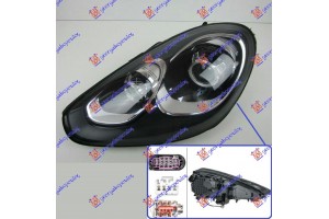 Φανος Εμπρος BI-XENON Με Φως Ημερας Led (HELLA) Αριστερα Porsche Cayenne 15-18 - 650105142