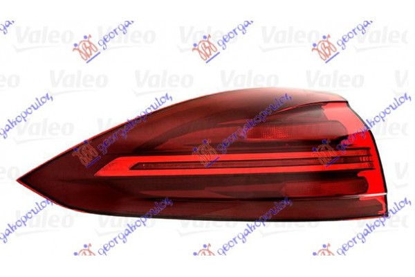 Φανος Πισω Εξω Φυμε Led (VALEO) Δεξια Porsche Cayenne 15-18 - 650105823