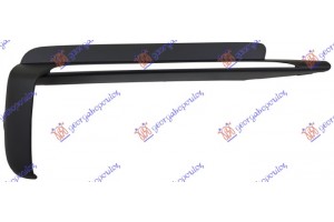 Διακοσμητικο Διχτυου Προφυλακτηρα Εμπρος Ακραιο Ανω Μαυρο Δεξια Porsche Cayenne (9Y0/9YA) 18- - 650204811