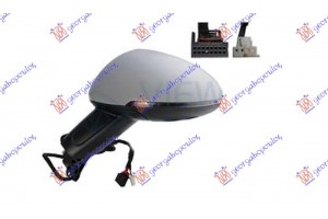 Καθρεφτης (ΚΟΜΠΛΕ) ΗΛ. ΘΕΡ.ΒΑΦΟΜ. ΗΛ.ΑΝ. (ΜΕ Φλας & Φως ΑΣΦΑΛ.) & Αντιθαμβωτικο (ASPHERICAL GLASS) Αριστερα Porsche Macan 18- - 652107567