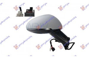 Καθρεφτης (ΚΟΜΠΛΕ) ΗΛ. ΘΕΡ.ΒΑΦΟΜ. ΗΛ.ΑΝ. (ΜΕ Φλας & Φως ΑΣΦΑΛ. & L.ASSIST) & Αντιθαμβωτικο (CONVEX GLASS) Δεξια Porsche Macan 18- - 652107568