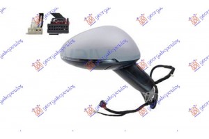 Καθρεφτης (ΚΟΜΠΛΕ) ΗΛ. ΘΕΡ.ΒΑΦΟΜ. ΗΛ.ΑΝ.& Μνημη (ΜΕ Φλας & Φως ΑΣΦΑΛ.) & Αντιθαμβωτικο (CONVEX GLASS) Δεξια Porsche Macan 18- - 652107576