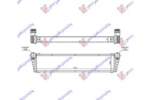 Ψυγειο 2.7-2.9-S 3.2-S 3.4-3.6-3.8-4.0 BENZ.(34x36.6x4.2) Kentρικο Porsche 911 (997) 05-10 - 651406300