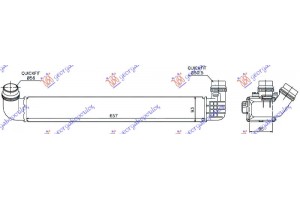 Ψυγειο Intercooler 1.5 Dci Πετρελαιο (657x93x85) Renault Fluence 13- - 667106200