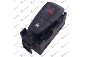 Διακοπτης Αλαρμ (ΜΑΥΡΟΣ) (6pin) Renault Fluence 10-13 - 667007150