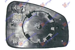 Κρυσταλλο Καθρεφτη ΘΕΡΜ. (ASPHERICAL GLASS) Αριστερα Renault Fluence 13- - 667107602