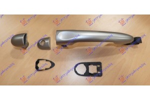 Χερουλι Πορτας ΕΜΠ/ΠΙΣ Εξω (ΔΕ=ΑΡ) Ασημι Renault Fluence 10-13 - 667007850