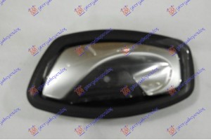 Χερουλι Πορτας ΕΜΠ/ΠΙΣΩ Εσω ΑΣΗΜΙ/ΜΑΥΡΟ Αριστερα Renault Fluence 10-13 - 667007892