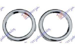 Πλαισιο ΠΡΟΒΟΛΕΑ/ΦΑΝΟΥ Ημερας Χρωμιο (ΣΕΤ) Renault Twingo 12-14 - 668004820