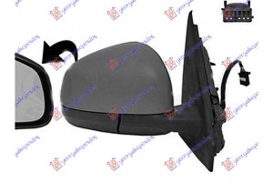 Καθρεφτης ΗΛΕΚΤΡ. ΘΕΡΜΑΙΝ. ΒΑΦΟΜ. Με Αισθητηρα (CONVEX GLASS) Δεξια Smart Forfour 15- - 549207503