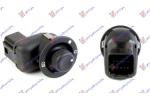 Διακοπτης Καθρεφτων ΑΝΑΔ. (10pin) Renault Clio 13-16 - 670007160