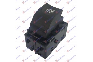 Διακοπτης Παραθυρου Εμπρος (& Πισω ΔΕΞΙΑ=ΑΡΙΣΤΕΡΑ ) (Μαύρη φίσα) (6pin) Δεξια Renault Koleos 17- - 666207171