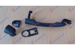 Χερουλι Πορτας ΕΜΠ. Εξω Μαυρο Με Ματι (ΔΕ=ΑΡ) Renault Clio 13-16 - 670007840