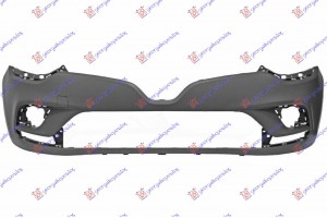 Προφυλακτηρας Εμπρος Μαυρος (ΜΕ/ΧΩΡ. PDC) Renault Clio 16-19 - 670103380