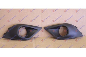 Πλαισιο Προβολεα Εμπρος (Χ/ΧΡΩΜΙΟ) (ΣΕΤ) Renault Clio 16-19 - 670104830