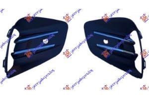 Διχτυ Προφυλακτηρα Εμπρος Ακραιο (ΜΕ Χρωμια & PDS) (ΣΕΤ) Renault Clio 19- - 670204820