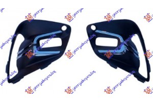 Διχτυ Προφυλακτηρα Εμπρος Ακραιο (ΜΕ Τρυπα Προβολεα & ΧΡΩΜΙΑ) (ΣΕΤ) Renault Clio 19- - 670204825