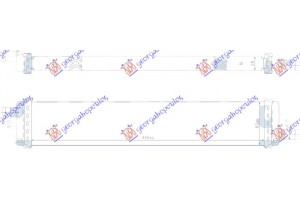 Ψυγειο Νερου Βοηθητικο 1.5 Dci Πετρελαιο (447x83) Renault Captur 20- - 672206305