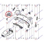 Βαση ΠΡΟΦΥΛ. Πισω Πλαστικη Δεξια Renault SCENIC/GRAND Scenic 16- - 671104301
