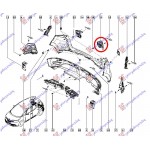 Βαση ΠΡΟΦΥΛ. Πισω Ανω Πλαστικη Αριστερα Renault SCENIC/GRAND Scenic 16- - 671104307